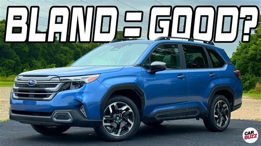 The Subaru Forester won't blow you away, but it's still excellent.