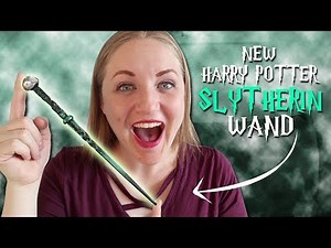 New Harry Potter Wand! Slytherin DIY Wands Craft Tutorial
