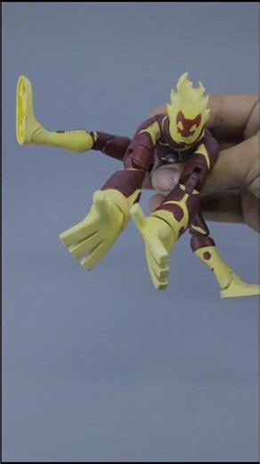 Custom fuego Marvel Legends Ben 10 !!!!!! #marvellegends #ben10 #fuego