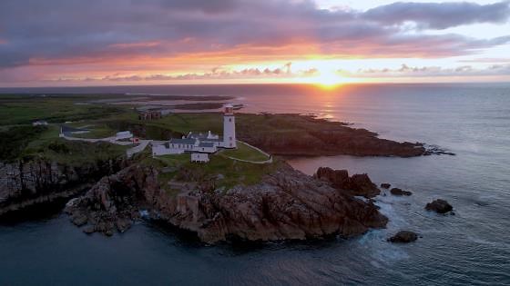County Donegal, Ireland from the Sky, Part 1
