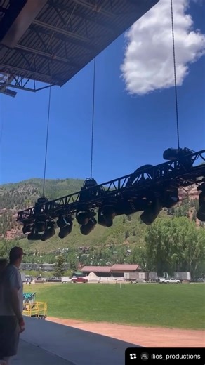 11K views · 158 reactions | It’s a beautiful day to be loading in a rig with ROBE lighting #ESPRITE luminaires at the Telluride Bluegrass Festival with ILIOS Production Design. #therobeway #techthursday #robelighting #iliosproductions #concertlighting #festivallighting | The Robe Way | Facebook