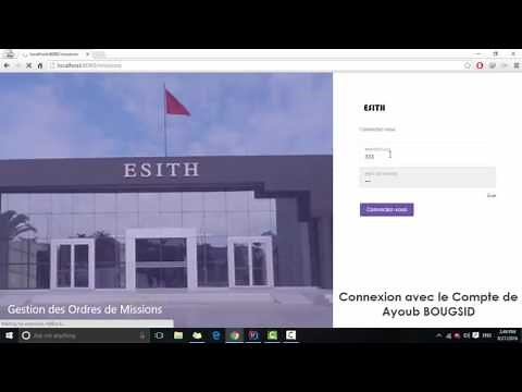 Application de Gestion des Ordres de Mission - Spring / JSF