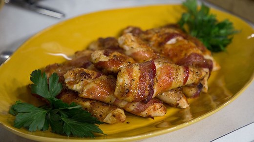 Bacon-wrapped chicken tenders? Here's the delicious recipe