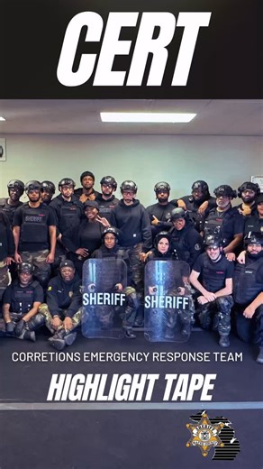 Built for the moments that matter most. Our Correction Emergency Response Team is the line between chaos and control inside our correctional facilities. Highly trained. Disciplined. Ready at a moment’s notice. When emergencies happen, CERT responds with precision, teamwork, and unwavering professionalism to protect staff, residents, and the integrity of our facilities. For Reason and For Justice. #waynecountysheriff #lawenforcement | Sheriff Raphael Washington