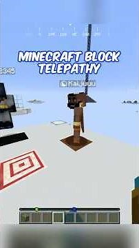 Minecraft Block Telepathy 8 🤯💭