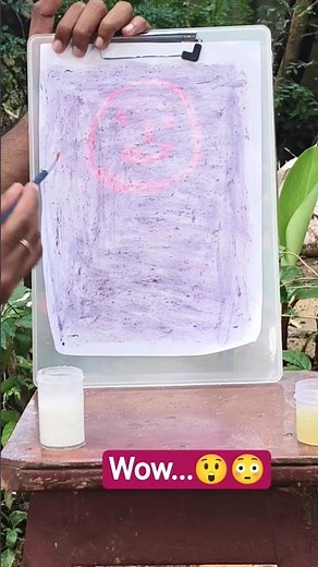 Easy Acid- Base Experiment in Tamil|Sembaruthi indicator 🌺