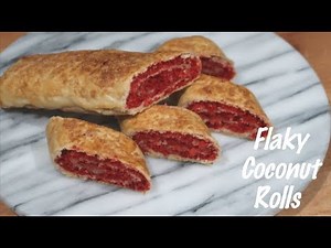 Flaky Coconut Roll || Trini Coconut Turnover- Episode 167
