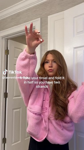 How to Put Tinsel in Your Hair - Step by Step Tutorial