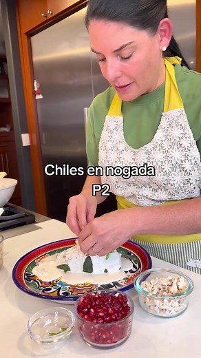 Chiles en nogada paso a paso: relleno y nogada casera
