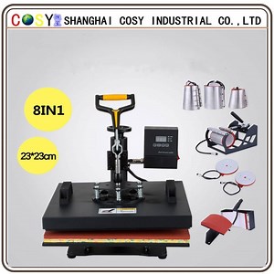 [Hot Item] 8 in 1 Sublimation Vacuum Heat Press Machine CS3829-8 in 1 T Shirt Heat Press Machine