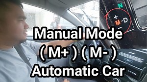 1.3M views · 19K reactions | Manual Mode ( M+ ) ( M- ). Automatic Car Transmission | Kuya Shane | Facebook