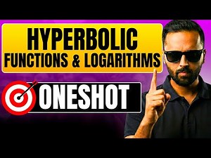Hyperbolic Functions & Logarithms | ONESHOT | Engineering Mathematics | Pradeep Giri Sir