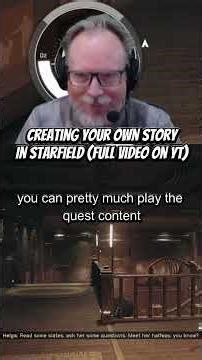Creating Your Own Story In Starfield? (Teaser Snippet)