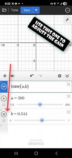 The Secret Music Mode in Desmos Calculator 🤯🎶 #desmos #maths #mathshorts #mathteacher