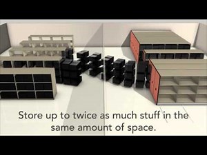 How Does Mobile Shelving or Mobile Racking Work?