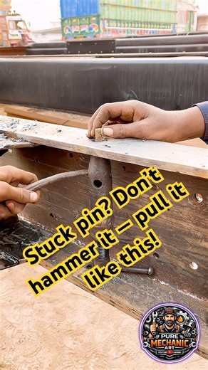 DIY Bolt Puller Tool in Action 🔧 Remove Stuck Pin Like a Pro! #mechanic