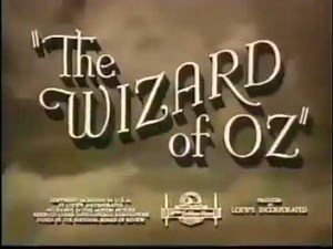 The Wizard of Oz (1939) opening credits and ending (VHS) [TV]