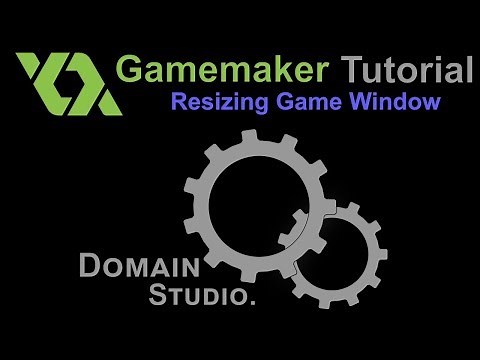 Gamemaker Studio 1 Resizing Game Window Tutorial.