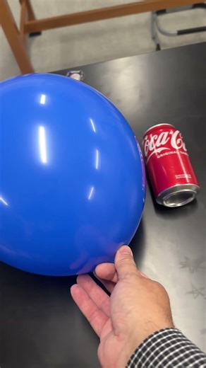 Moving a can with a balloon - Physics Magic Trick