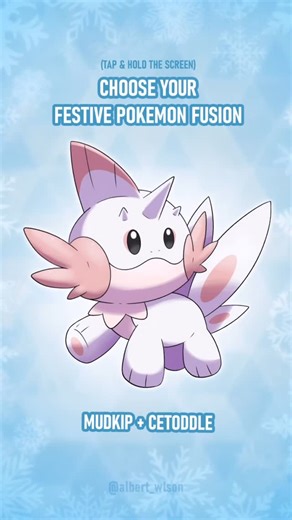 albrt-wlson on Instagram: "Choose your Festive Pokemon Fusion 🎄☃️. Hold the screen or screenshot to find out and comment which Christmas themed fusion you got down below! I'd made 6 new fusions revolving around Christmas or winter themed plus placing in some shiny variants as well in this group of festive fusions. Hope you guys like it, and Merry Christmas! ❄️"