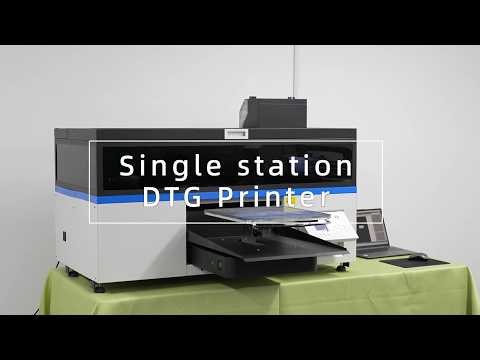 37*42cm Single-station DTG T-shirt Printer | Direct-to-Garment Printing for Custom Apparel