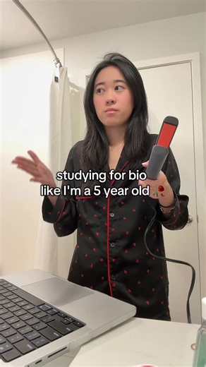 studyfetchalexus on Instagram: "Had to lock in quick after he called me little one 😭 #studytok #bio #biology #final #finalsweek"