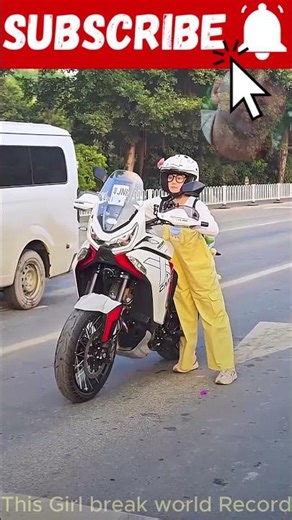 Plot Twist on Wheels 😳🏍️# #FunnyGirl #Motorcycle #BikeLife #GirlRider #Humor #Bikelife