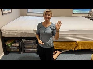 Montessori mom bedsharing / cosleeping solution / family bed with bed bridge