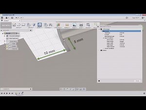 Fusion 360 Sheet Metal:- Different Bend Relief gets apply using override rule option.