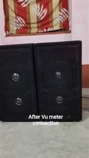 After Mv collection Vu meter connection in my amplifier #dj #shorts #viral