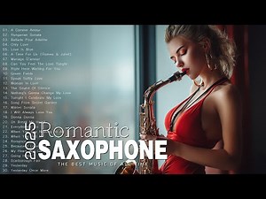 Most Old Beautiful Saxophone Love Songs of 80's 90's🎶Saxophone Greatest Instrumental Music Hits 2025