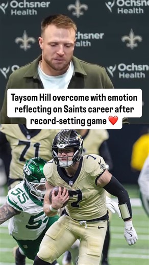 Sports Illustrated on Instagram: "With his stat line on Sunday, Taysom Hill became the only player in modern NFL history to record over 1,000 career rushing yards, receiving yards, and passing yards 👏 (via @saints) #nfl #saints #taysomhill"