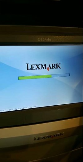 Lexmark x654de error 900.24 firmware error