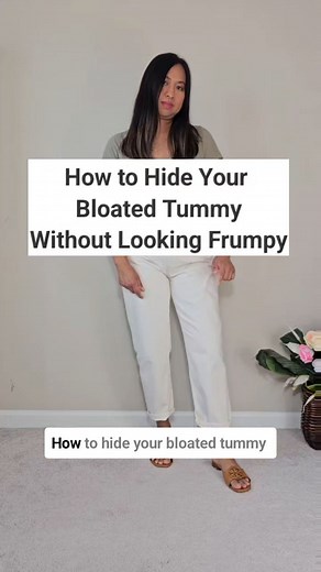 1.8K views · 485 reactions | How to Hide Your Bloated Tummy without...