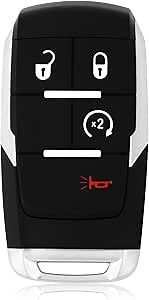 Amazon.com: Keylessbest Replacement for 2019-2023 Dodge Ram Pickup 2500 3500 4500 5500 Key Fob Remote Control GQ4-76T 4 Buttons 433MHz : Automotive