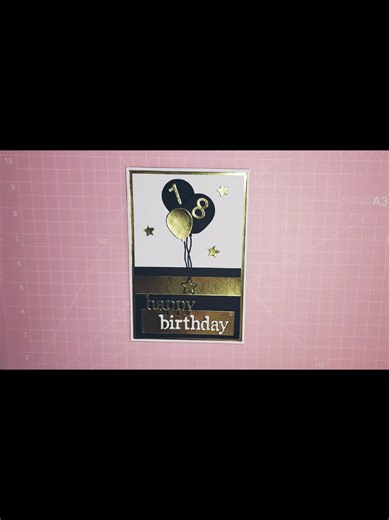 Handmade 18th Birthday Card Tutorial