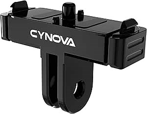 CYNOVA Magnetic Latch Mount for Go Pro Hero 13 Black for Go Pro Hero 13 Accessories, Easy Attach and Release with Dual-Latch Design and Compatible with All Go Pro Mounts, Not Compatible with Media Mod