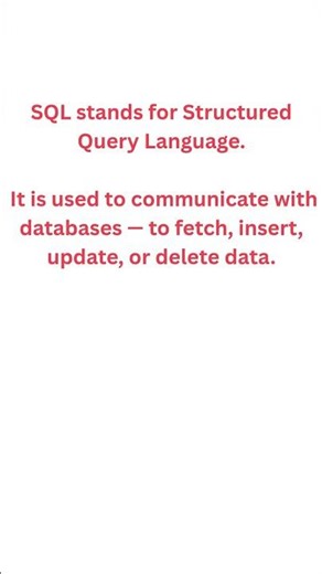 SQL Explained in 60 Seconds | What is SQL for Data Analysts 🔥 Learn SQL in 1 Minute 😱