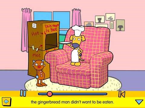 Busy Things - The Gingerbread Man app demo