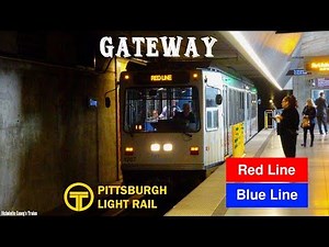 TVS-Pittsburgh Light Rail: Gateway Station (Red & Blue Lines)