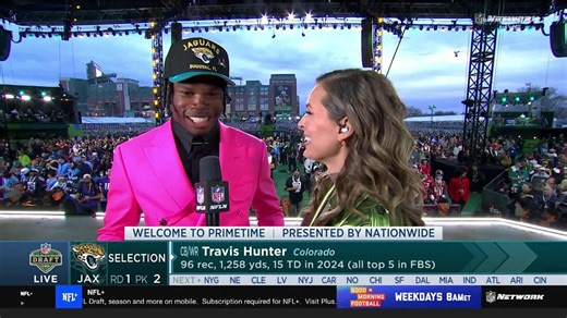 Travis Hunter: 'I'm so excited' the Jaguars picked me