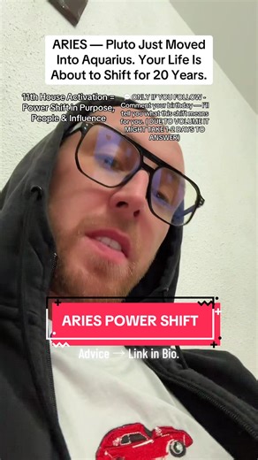 ARIES — Pluto Just Moved Into Aquarius. Your Life Is About to Shift for 20 Years. #aries #astrologytok #zodiacsigns #neptuneinaries #actiontaker