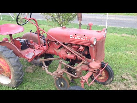 1953 Farmall Cub Tractor with Cultivators