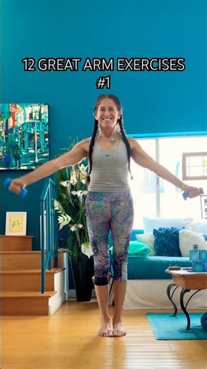 PILATES ARMS FOR YOGA 💪 RAINBOWS 💪 EXERCISE 1️⃣ of 12 💪 #pilates #yoga