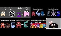 Mix of 8 videos from youtube : Alphabet lore Part 1-2