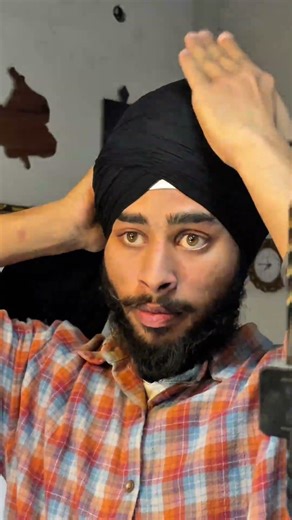 TUTORIAL ✨| Easy way to tie Dumala sahib ❤️🫡| #turban #pagglovers #turbantutorial