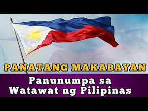 2023 REVISED PANATANG MAKABAYAN WITH PANUNUMPA SA WATAWAT NG PILIPINAS