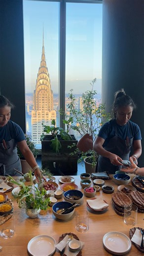 17K views · 166 reactions | Dining InStyle: Social Media Director @taylor_ford joined the #Noma team at #CenturionNewYork for the most incredibly unique dining experience to all the senses. From views of the Chrystler building to the tastes of Copenhagen x NYC tag along to see the world’s best chef in action. @americanexpress @reneredzepinoma | InStyle | Facebook