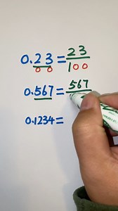 19K views · 50 reactions | How to convert decimals to Fractions #decimal #decimals #reels | Math Tricks | Facebook