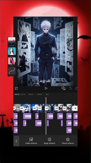 Turn simple clips into EPIC anime e#AnimeEdit #EditingTutorial #ContentCreator #VideoEditing #Shorts